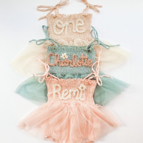 Custom Baby Tutu Romper