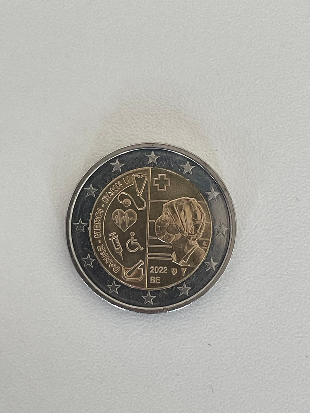 Zeldzame 2 euro munt voor de Etsy België