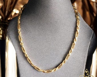 4.5 mm 16 inches long LUXURY ITALIAN MILANO - gold over silver 925