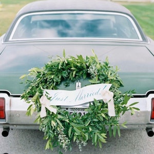 Just married car Poster for Sale by Marry-me
