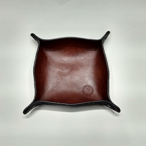 Leather Valet Tray