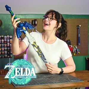 Zelda TOTK Tears of the Kingdom Decayed Master Sword Template!