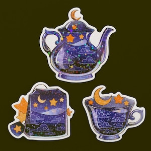 Stickerset sterrenthee (waterdicht)