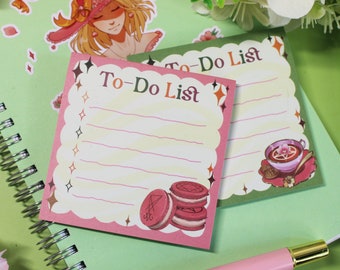 Creepy-Cute To-Do Sticky Notes with 50 Pages