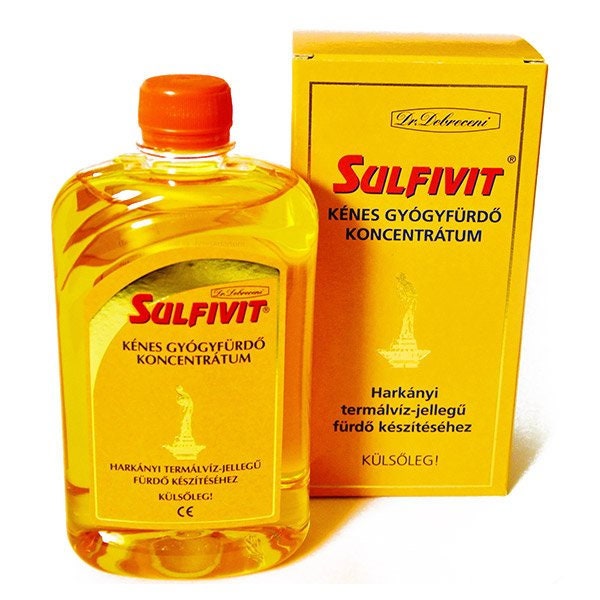 SULFIVIT sulfur spa concentrate for making a Harkány thermal water bath