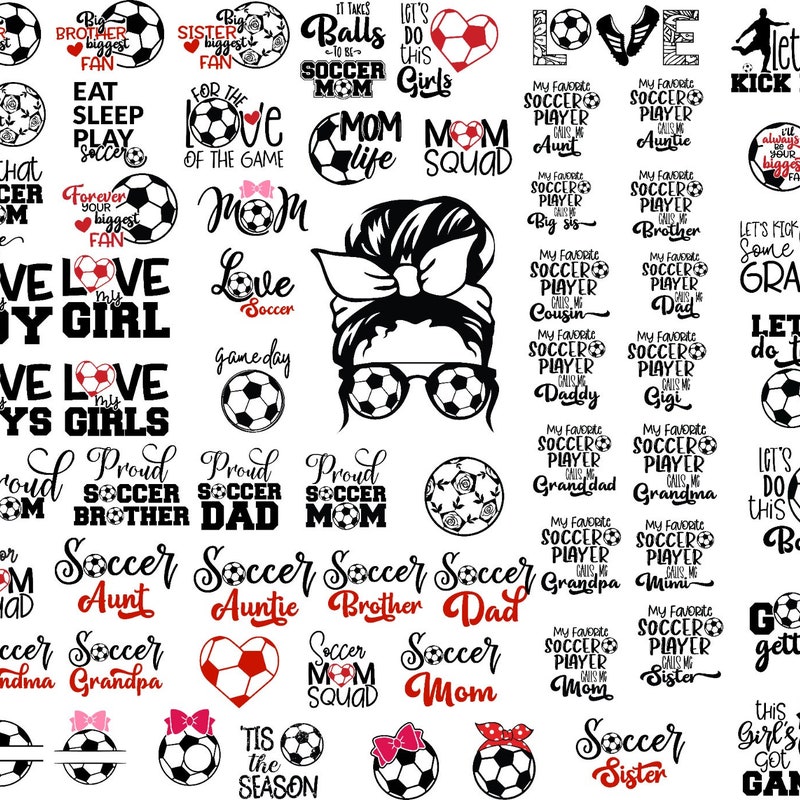 Momma Pattern Svg Soccer.svg - Etsy - Page 6