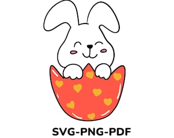 Pasen Clipart, Floral Bunny SVG, Happy Easter Svg, Bunny gezicht Svg, Pasen Svg, lente Svg, Bunny Svg, schattig konijntje Svg, paashaas Svg