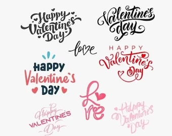 Love Valentine SVG, Valentine SVG, Valentine's Day SVG, Valentine Shirt Svg, Love Svg, Gift for her Svg, Png Cricut Sublimation