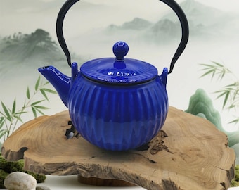 Théière En Fonte Shihiro 1,2 L Vert En Fonte émaillée