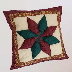 Pillowcases Cushion cover Cotton Patchwork Decorative Pillows Throw Pillows Sofa Cushions Home Decoration Country House 40*40 cm Square with Zipper