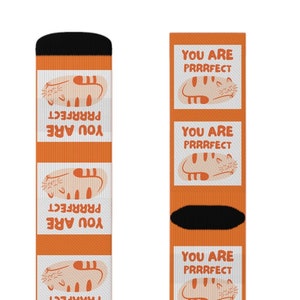 You are PURRFECT Cat Socks, Women&#39;s Socks, Men&#39;s Socks, Colorful Socks, Gift for Women, Gift for Men
