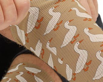 Gänseliebhaber-Socken, lustiges Bauernhofmuster, gemütliches Geschenk für Sockensammler