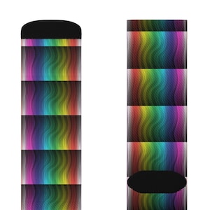 Pride Waves Sublimation Socks, Pride Socks, Unisex Socks, Women&#39;s Socks, Men&#39;s Socks, Gift Socks
