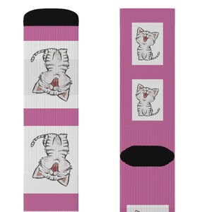 Kattensokken, Kittensokken, Damessokken, Herensokken, Kleurrijke Sokken, Cadeau voor Vrouwen, Cadeau voor Mannen