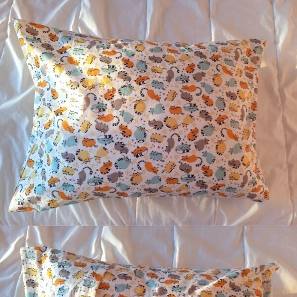 Cat Pillowcase Etsy