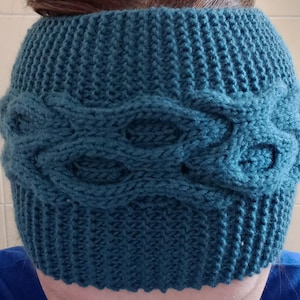 gebreide wollen hoofdband