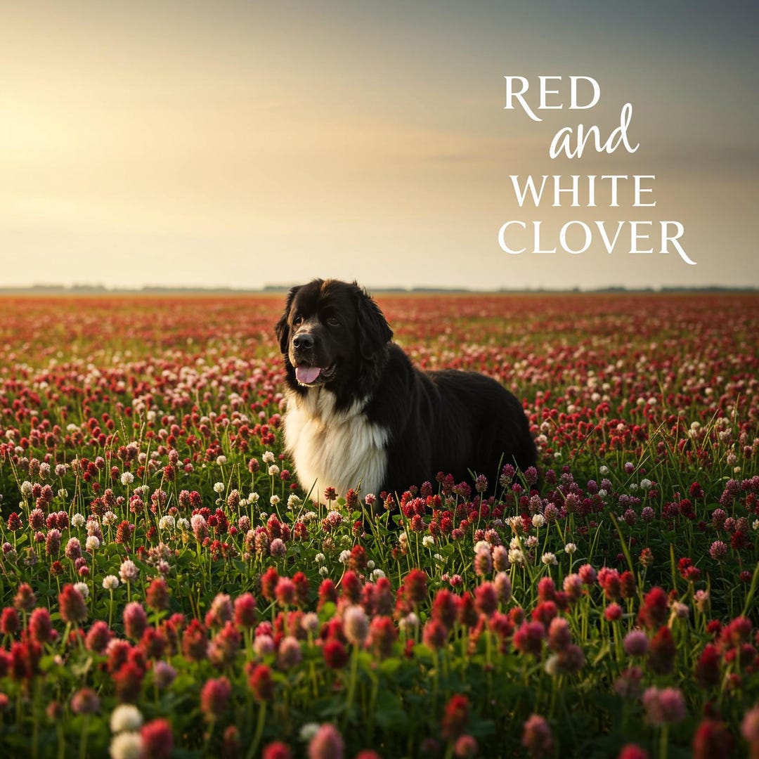 White and Red Clover main image 0