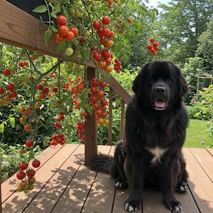Large Red Cherry Tomato&#39;s Seeds, Heirloom Tomato Seed, Non-GMO USA Seeds world-famous hybrid Gardens YUMMY! Solanum lycoperscium