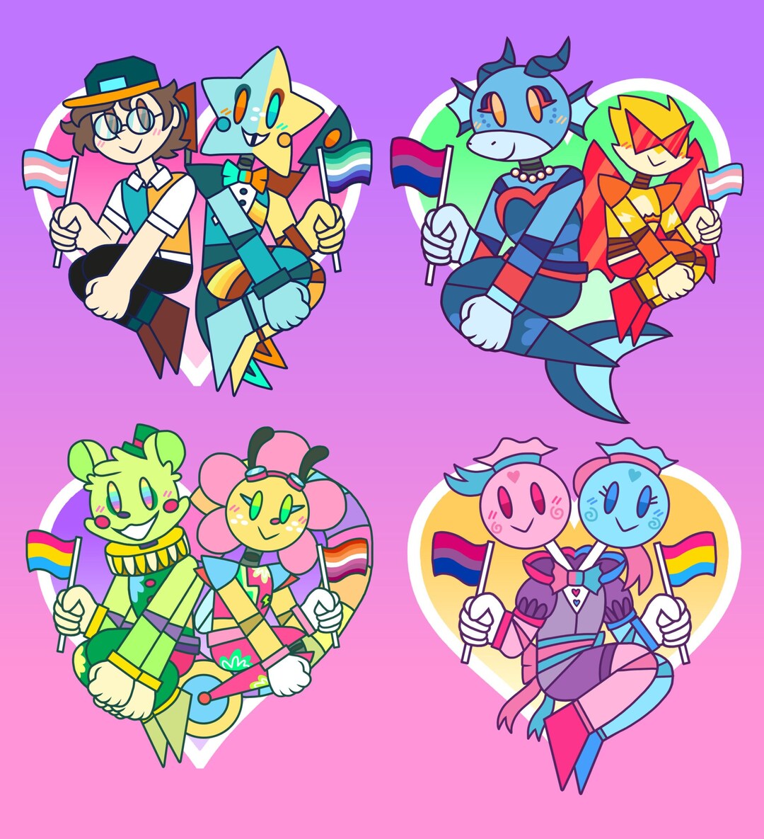 to Dreamworld Acrylic Keychain & Rainbott Stickers Etsy