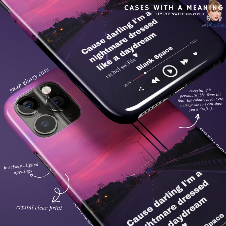 Personalized Taylor Swift Album Cover Iphone Cases Eras Tour Etsy Australia