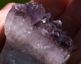 Natural Amethyst Geode Cluster – Raw Purple Quartz Crystal, Healing Decor, Spiritual Protection Stone