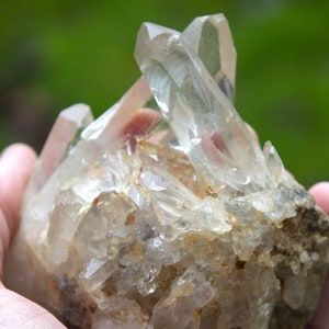 Authentic Tibetan Quartz Crystal: Natural Chakra Healing Stone