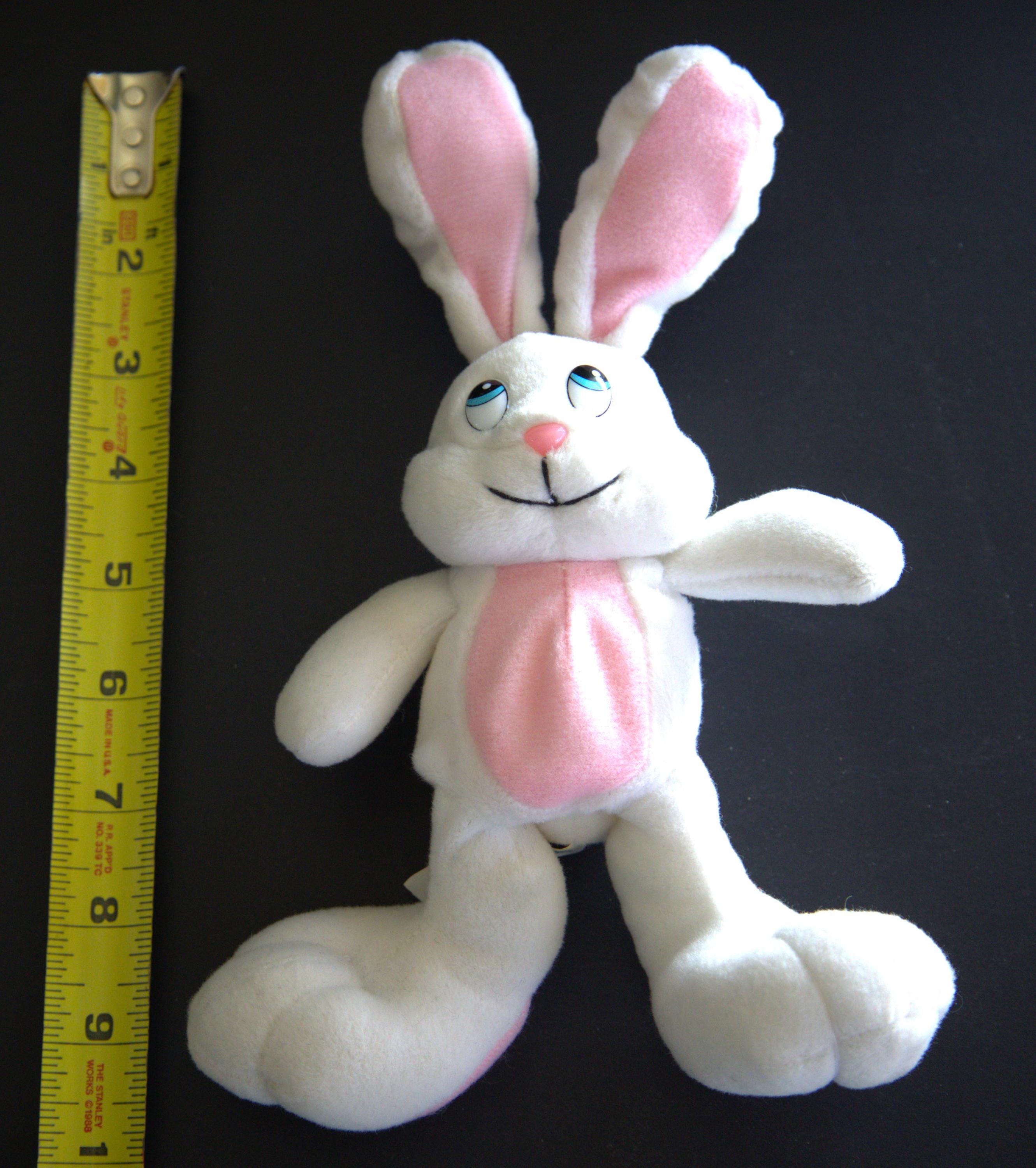 Trendmaster Rabbits Vintage TRENDMASTERS Big Feet Bunny Plush | 1997 Stuffed Rabbit Toy ...