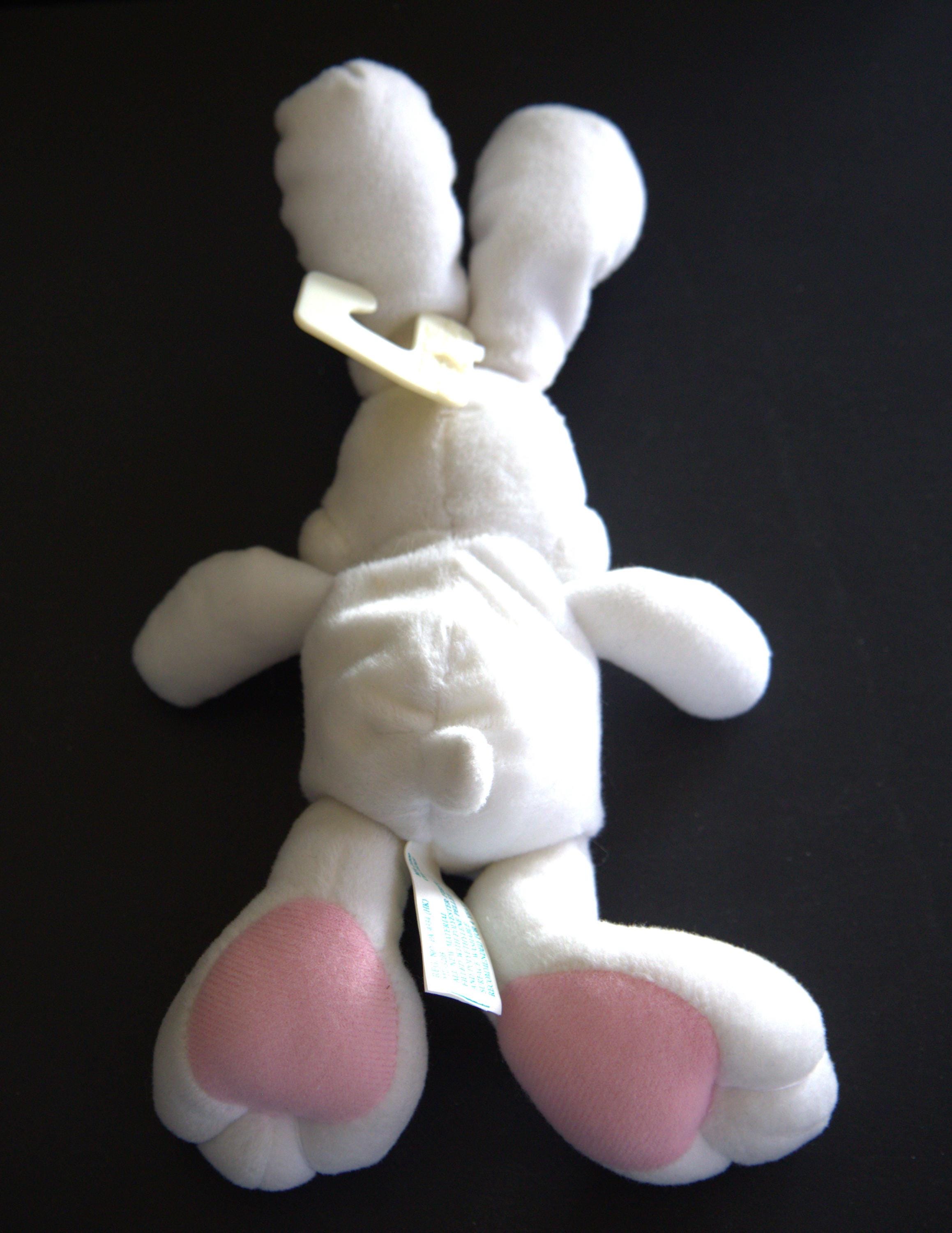 Trendmaster Rabbits Vintage TRENDMASTERS Big Feet Bunny Plush | 1997 Stuffed Rabbit Toy ...