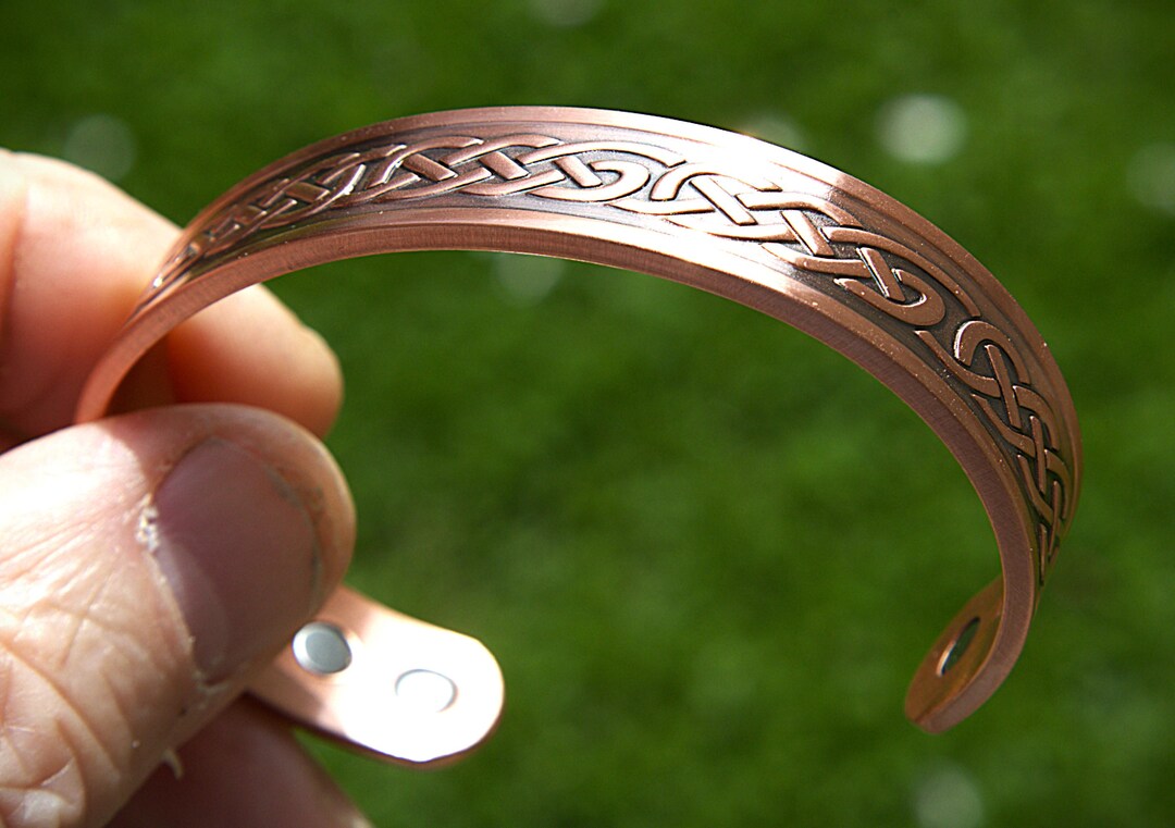 Celtic Knot Copper Bracelet Celtic Healing Bracelet Copper