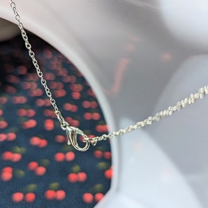 Cute seagull necklace, seagull and fish, seaside jewellery image 6