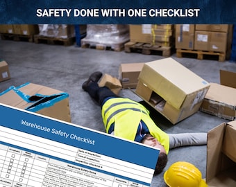 Plantilla de lista de verificación de seguridad del almacén