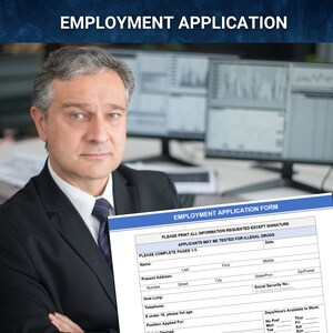 Modelo de Solicitação de Emprego Personalizável: Formulário de 6 Páginas (Formato WORD e PDF)