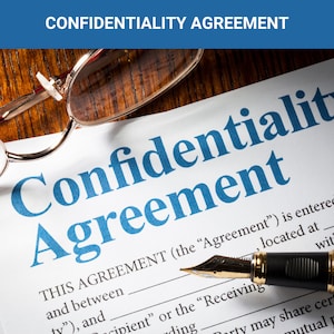 Confidentiality Agreement Template | 5-Page Word Document | Protect Your Business