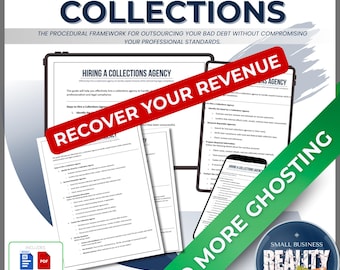 Recuperación de deudas: Contratación de una agencia de cobranza para pequeñas empresas (PDF, Word)