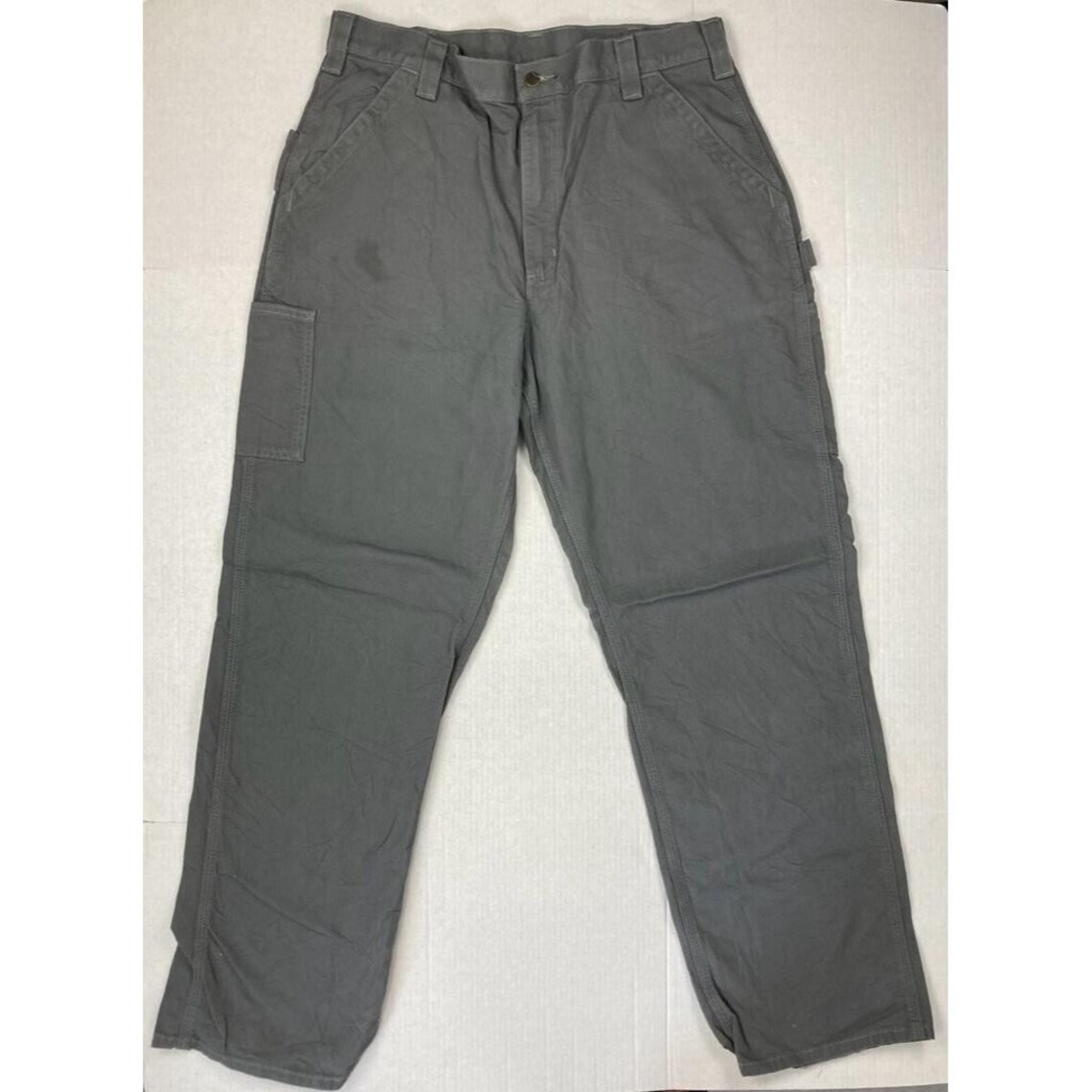 Carhartt B151FAT Grey Work Original Loose Fit Pants 38x34 Etsy