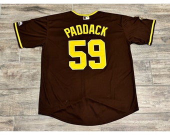 Maillot Majestic Cool Base des San Diego Padres #59 Chris Paddack, marron, taille XL