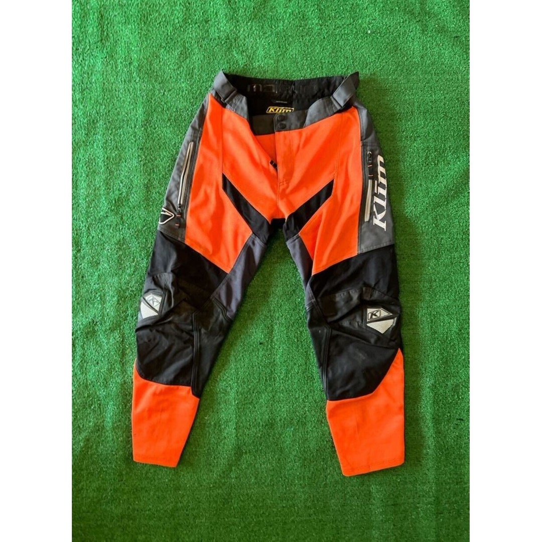 Dakar Mojave in the Boot Motorcycle Pants Size 32 Orange Etsy