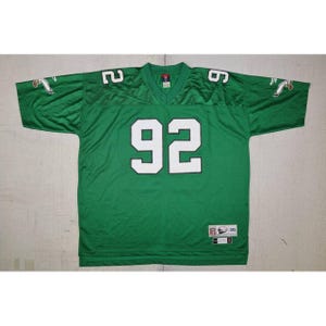Vtg Reebok NFL Jersey Philadelphia Eagles Reggie White #92 Size 3XL Throwback