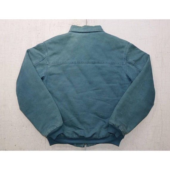 Vintage 90s Carhartt Teal Turquoise Santa Fe Jacket Adult M Vintage 90s Carhartt Teal Turquoise Santa Fe Jacket Adult M