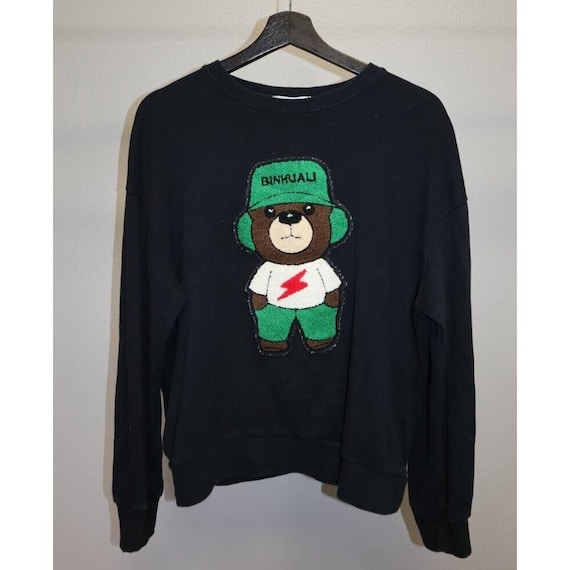 Moschino Sweatshirt Pullover Couture Teddy Bear Binhuali