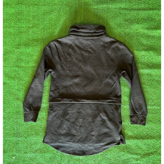 Vintage Lululemon Jacket Full Zip Athletic Black Size 6 Women 