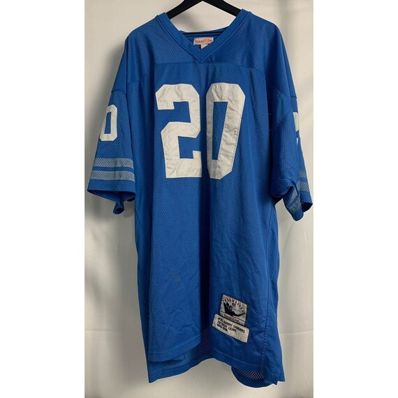 1996 Barry Sander Jersey Mitchell & Ness 20 Detroit … Gem