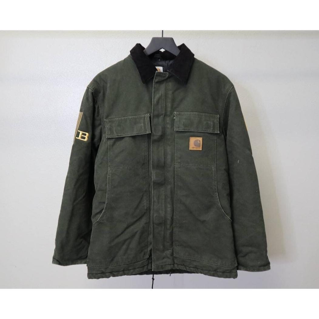 Carhartt トラディショナルジャケット C26 MOS Carhartt C26 MOS Corduroy Collar Green Jacket Size 2XL Tall
