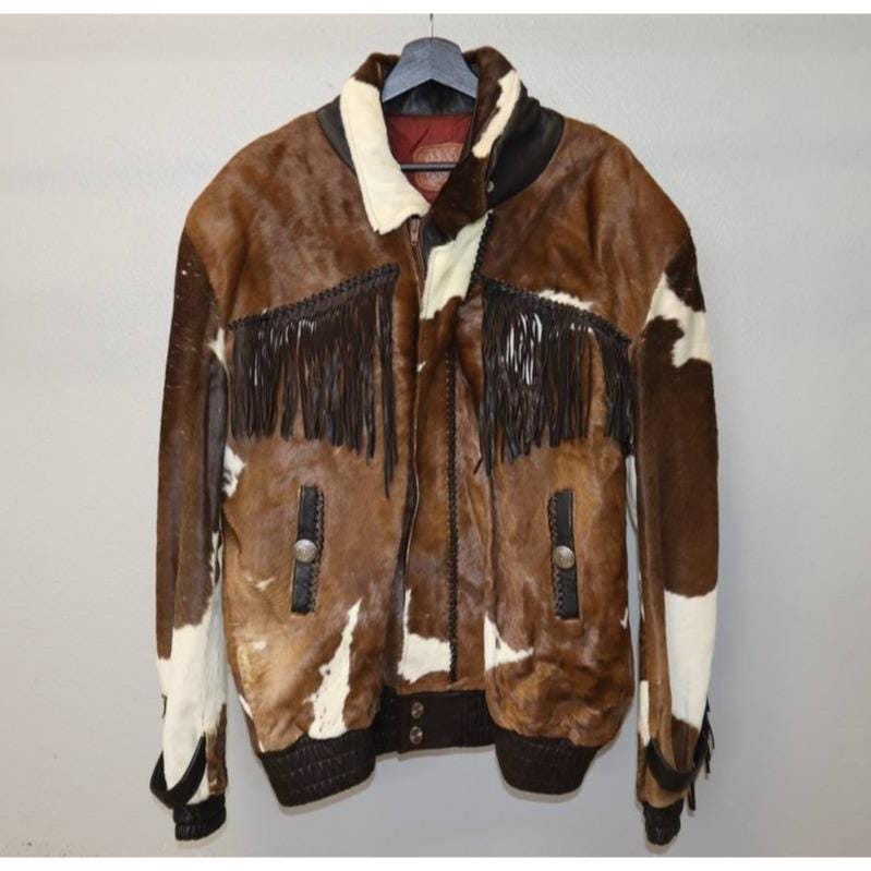 90's mealey's pitic leather ムートンジャケット