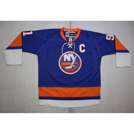 New York Islanders John Tavares 91 Jersey Fight Strap Reebok Canada Size 54 Etsy Canada