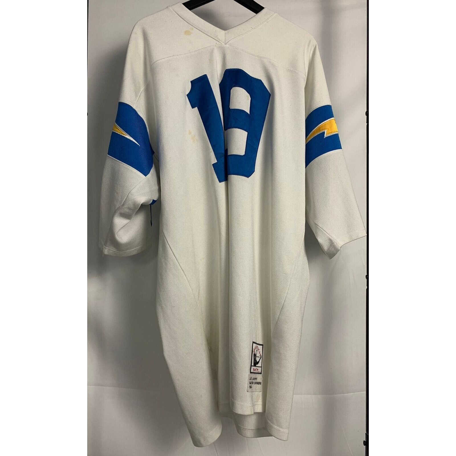 ランス・アルワース NFL 縫製スローバック ジャージ #19 ミッチェル