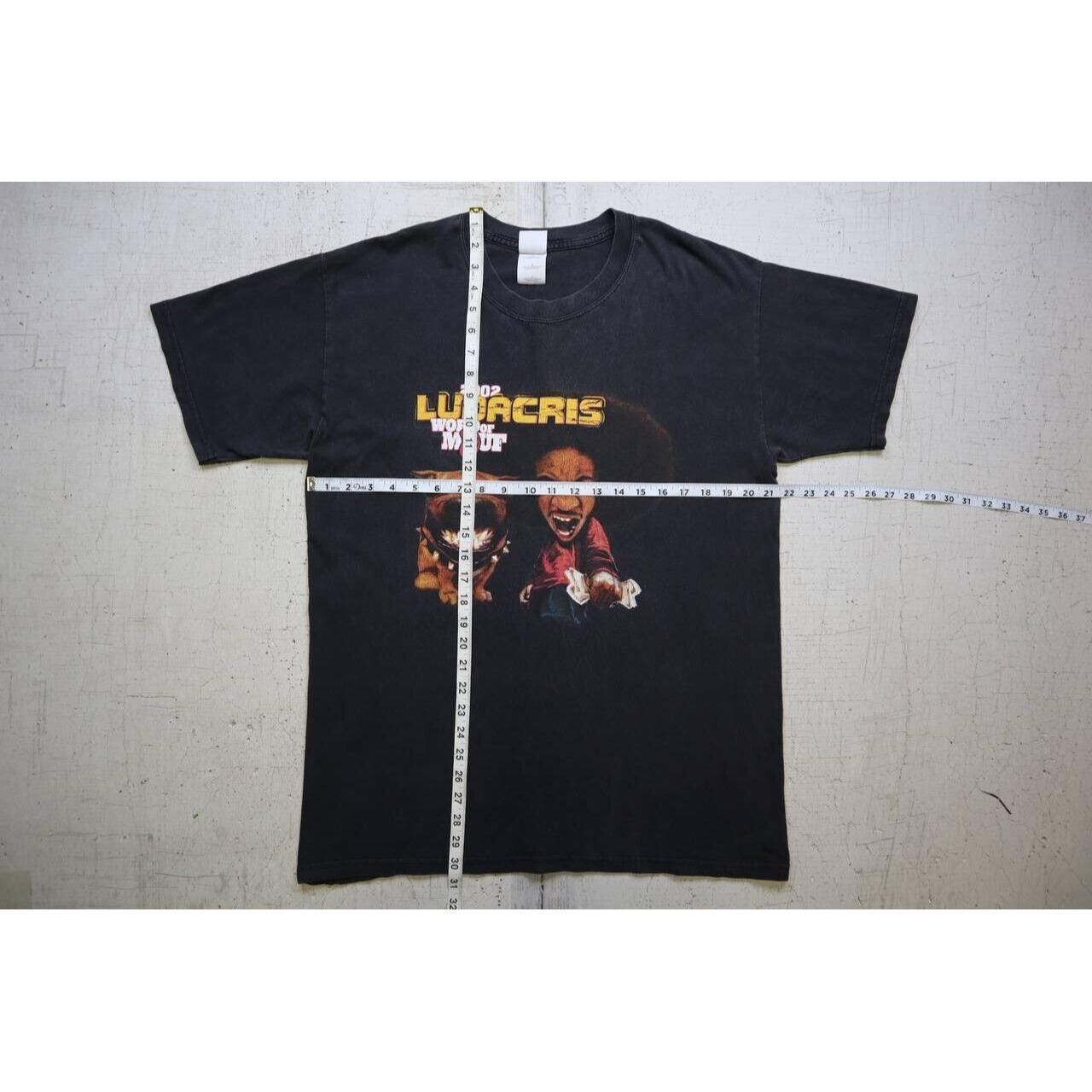 VTG 2002 Ludacris Word of Mouf Rap Hip Hop Black Promo T Shirt