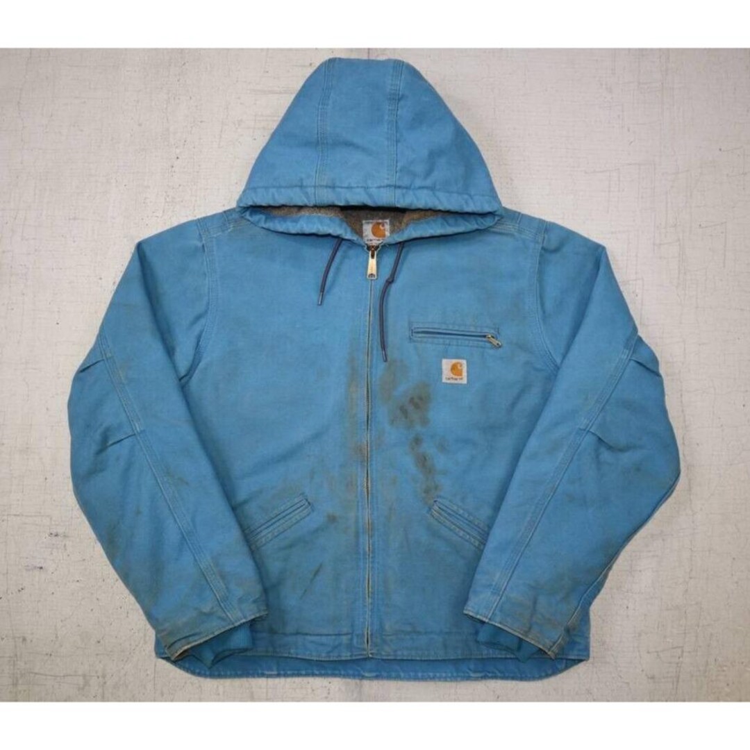 Carhartt Womens Jacket Sherpa Lined Detroit Sz L WJ141 431