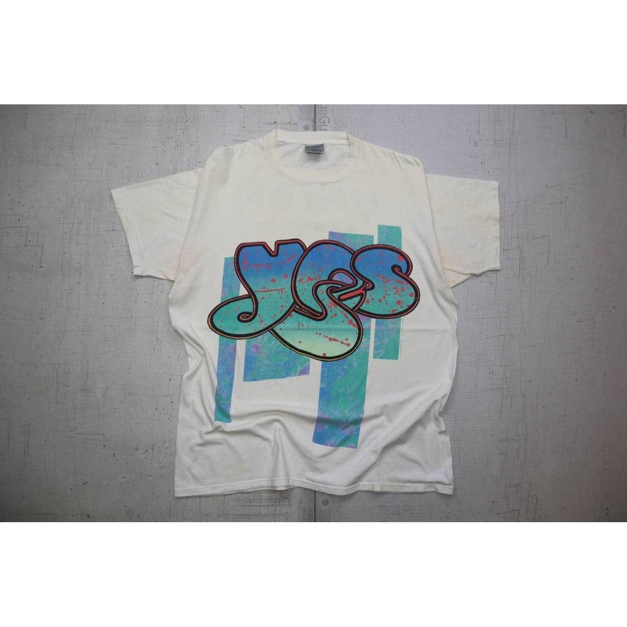 Vintage 1991 Yes Union World Tour Official Tour Tee T Shirt 90s 
