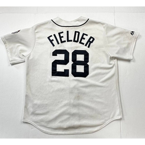 Vtg Prince Fielder 28 2012 Detroit Tigers World Series Home 